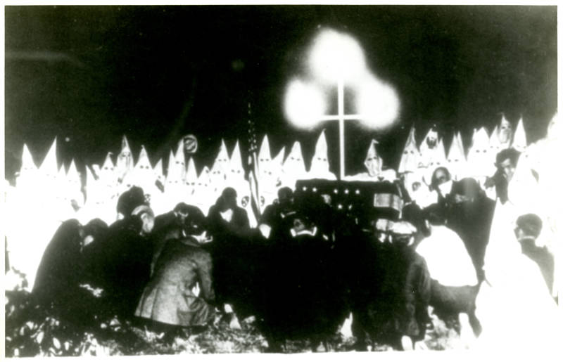 Ku Klux Klan meeting, Oklahoma