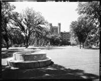 Meyers Photo Shop, photographer. "University of Oklahoma." Photograph. 1940. From The Gateway to Oklahoma History. https://gateway.okhistory.org/ark:/67531/metadc1121986/?q=university%20of%20oklahoma (accessed September 7, 2023). 