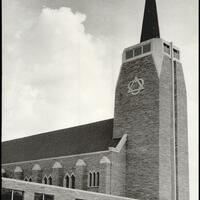 Traverse, Austin, photographer. "[Photograph 2012.201.B1026.0471.]" Photograph. 1958. From The Gateway to Oklahoma History. https://gateway.okhistory.org/ark:/67531/metadc564215/m1/1/?q=church (accessed January 23, 2024).