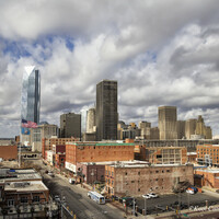 Kolleny, Jane, Kool Cats Photography.  [Downtown OKC]. Photograph. 2014. From WikimediaCommons. https://commons.wikimedia.org/wiki/File:Downtown_OKC_%2816087465116%29.jpg (accessed September 26, 2023).