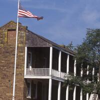 Argo, Jim, photographer. "Fort Gibson Historic District." Photograph. 1996. From The Gateway to Oklahoma History. https://gateway.okhistory.org/ark:/67531/metadc1663740/m1/1/?q=historic%20oklahoma (accessed October 24, 2023).