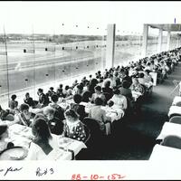 Klock, Roger, photographer. "[Photograph 2012.201.B1072.0366.]" Photograph. 1989. From The Gateway to Oklahoma History. https://gateway.okhistory.org/ark:/67531/metadc539334/m1/1/?q=remington%20park%20racetrack (accessed September 26, 2023).