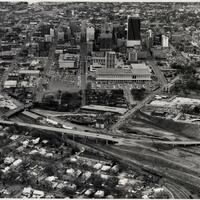 McLaughlin, Al, photographer. "[Photograph 2012.201.OVZ001.8977.]" From The Gateway to Oklahoma History. https://gateway.okhistory.org/ark:/67531/metadc1698628/m1/1/?q=tulsa%20skyline (accessed Jan 4, 2024).