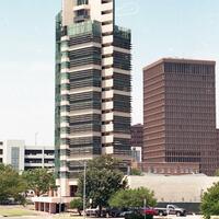 Argo, Jim, photographer. "Price Tower." Photograph. 2006. From The Gateway to Oklahoma History. https://gateway.okhistory.org/ark:/67531/metadc1647853/m1/1/?q=price%20tower (accessed September 5, 2023).