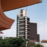 Argo, Jim, photographer. "Price Tower." 2006. From The Gateway to Oklahoma History. https://gateway.okhistory.org/ark:/67531/metadc1688635/m1/1/?q=price%20tower (accessed October 3, 2023).