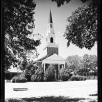 Meyers Photo Shop. "First Unitarian Church." Photograph. n.d. From The Gateway to Oklahoma History. https://gateway.okhistory.org/ark:/67531/metadc1118748/m1/1/?q=first%20unitarian%20church%20oklahoma%20city (accessed January 23, 2024).