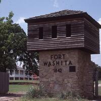 Argo, Jim, photographer. "Fort Washita." Photograph. 1985. From the Gateway to Oklahoma History. https://gateway.okhistory.org/ark:/67531/metadc1686515/m1/1/?q=fort%20washita (accessed October February 8, 2024).