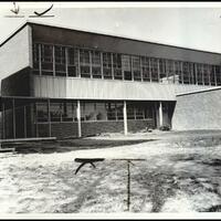 "[Photograph 2012.201.B0121.0160.]" Photograph. 1952. From the Gateway to Oklahoma History. https://gateway.okhistory.org/ark:/67531/metadc241834/m1/1/?q=college%20library%20lawton (accessed November 14, 2023).