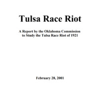 Tulsa Race Riot Commission releases report