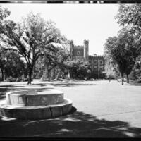 Meyers Photo Shop, photographer. "University of Oklahoma." Photograph. 1940. From The Gateway to Oklahoma History. https://gateway.okhistory.org/ark:/67531/metadc1121986/?q=university%20of%20oklahoma (accessed September 7, 2023). 